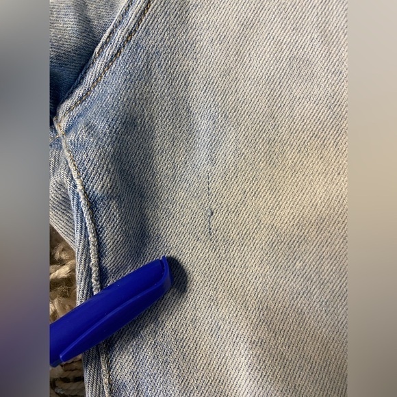 Banana Republic Premium Denim High Rise Straight Denim Jeans Women’s Size 24 - Picture 4 of 9